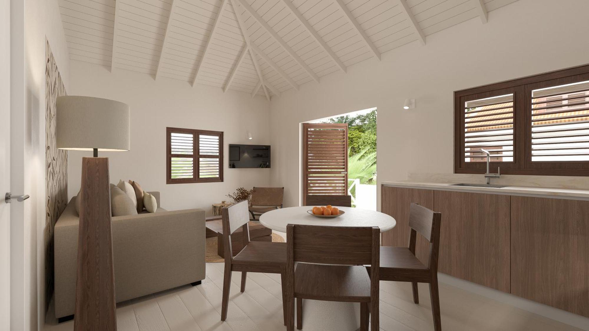 Botanique Bungalows Westpunt Extérieur photo