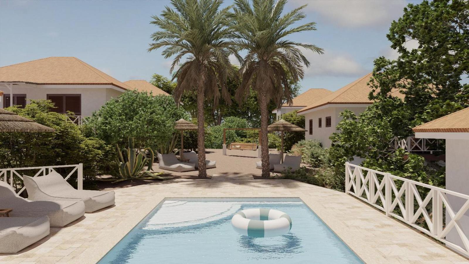 Botanique Bungalows Westpunt Extérieur photo